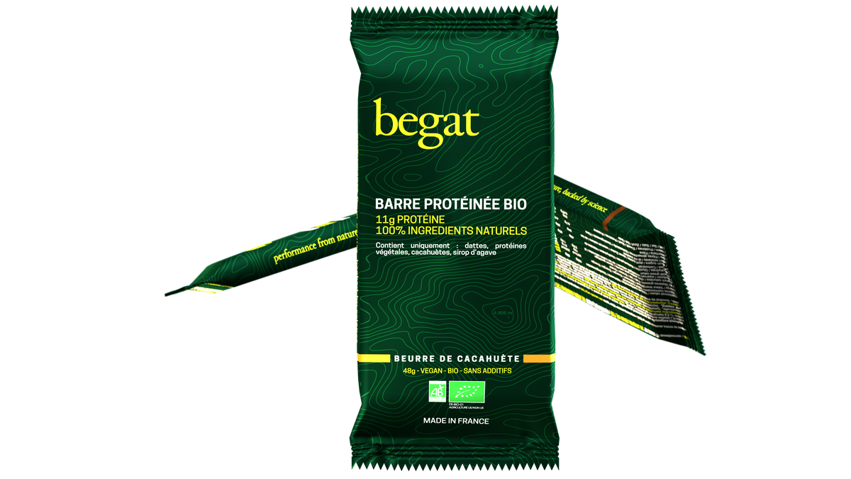 Barre protéinée au beurre de cacahuète